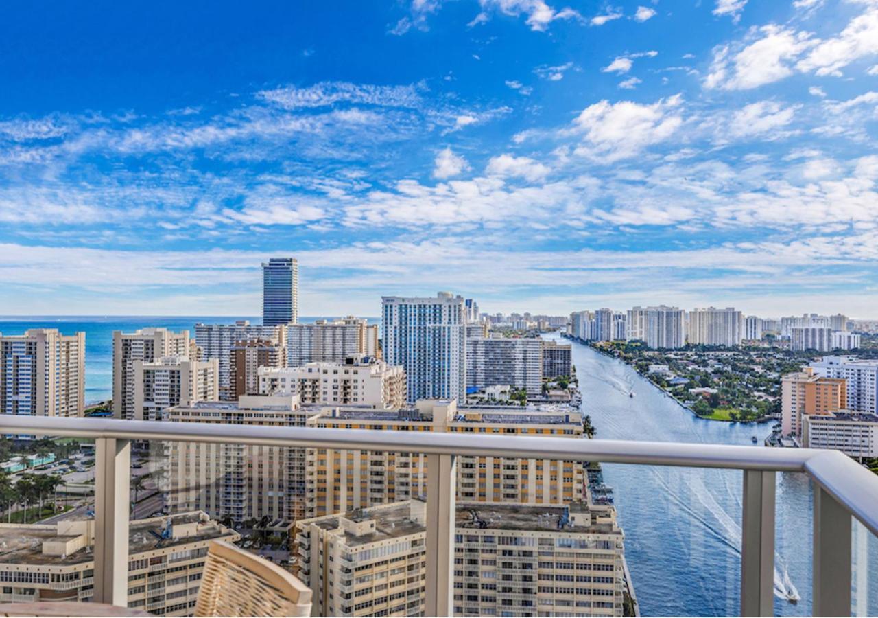 Hyde Beach House Three-Bedroom, Waterfront, Ocean And Intercostal View, Rooftop Pool, 5 Min Walk To Beach Χόλιγουντ Εξωτερικό φωτογραφία